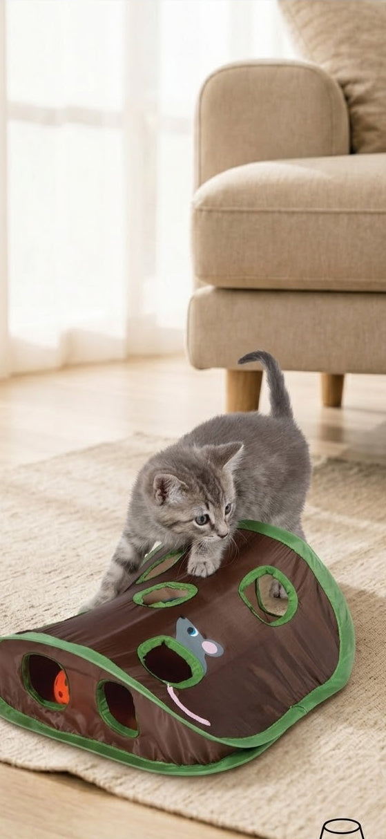 Purrea Hideaway - Interactive Cat Tunnel